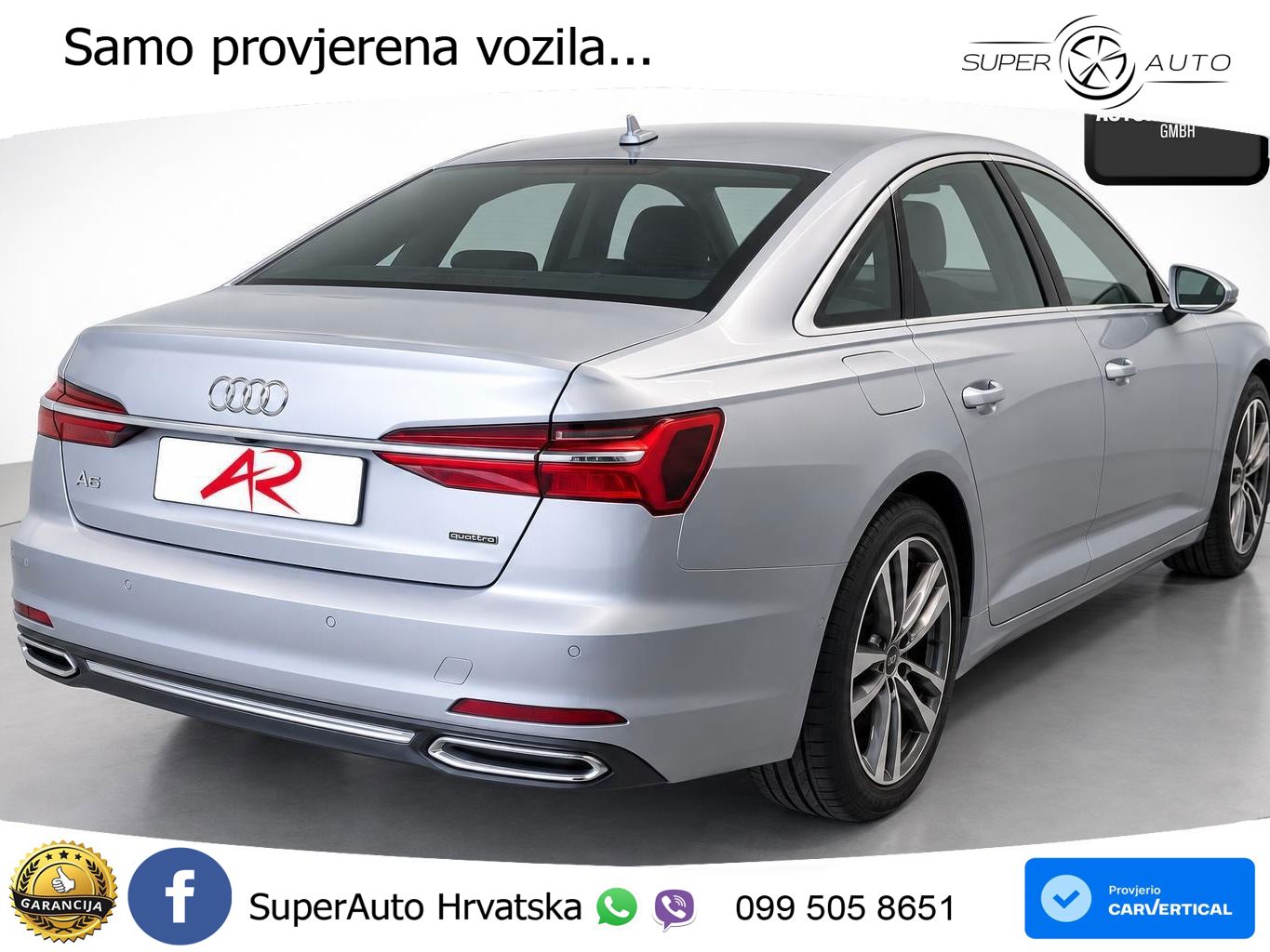 Audi A6 55 TFSI V6 (340 KS) quattro ultra S tronic LED+GR SJED+ACC