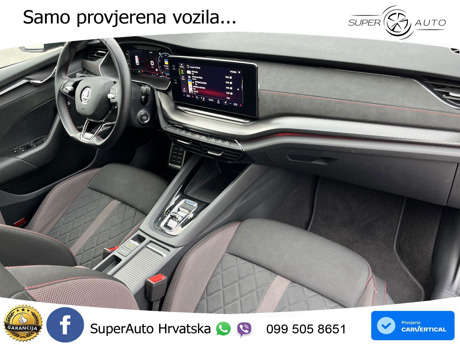Škoda Octavia Combi RS 2.0 TDI (200 KS) DSG LED+GR SJED+ACC