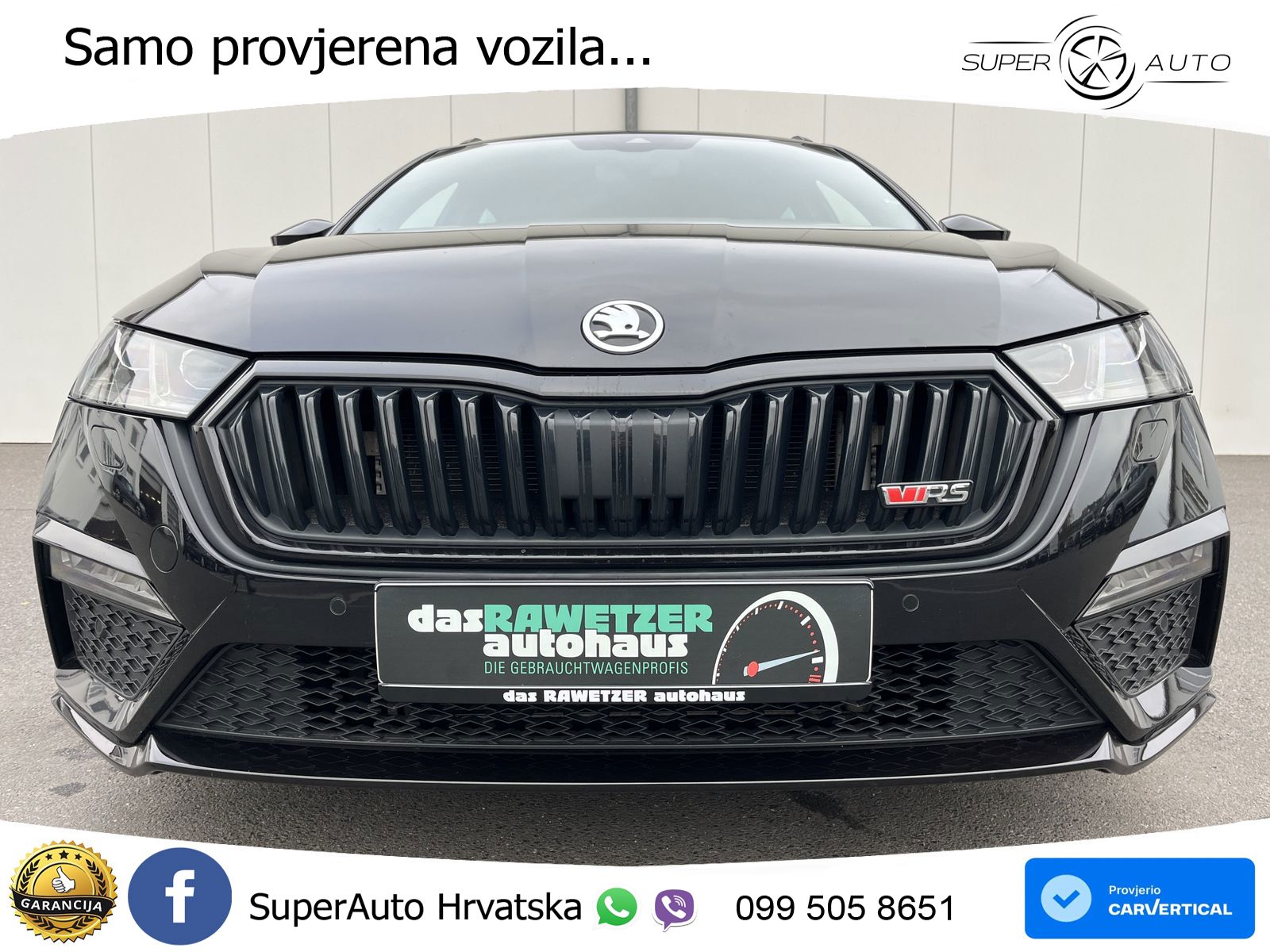 Škoda Octavia Combi RS 2.0 TDI (200 KS) DSG LED+GR SJED+ACC