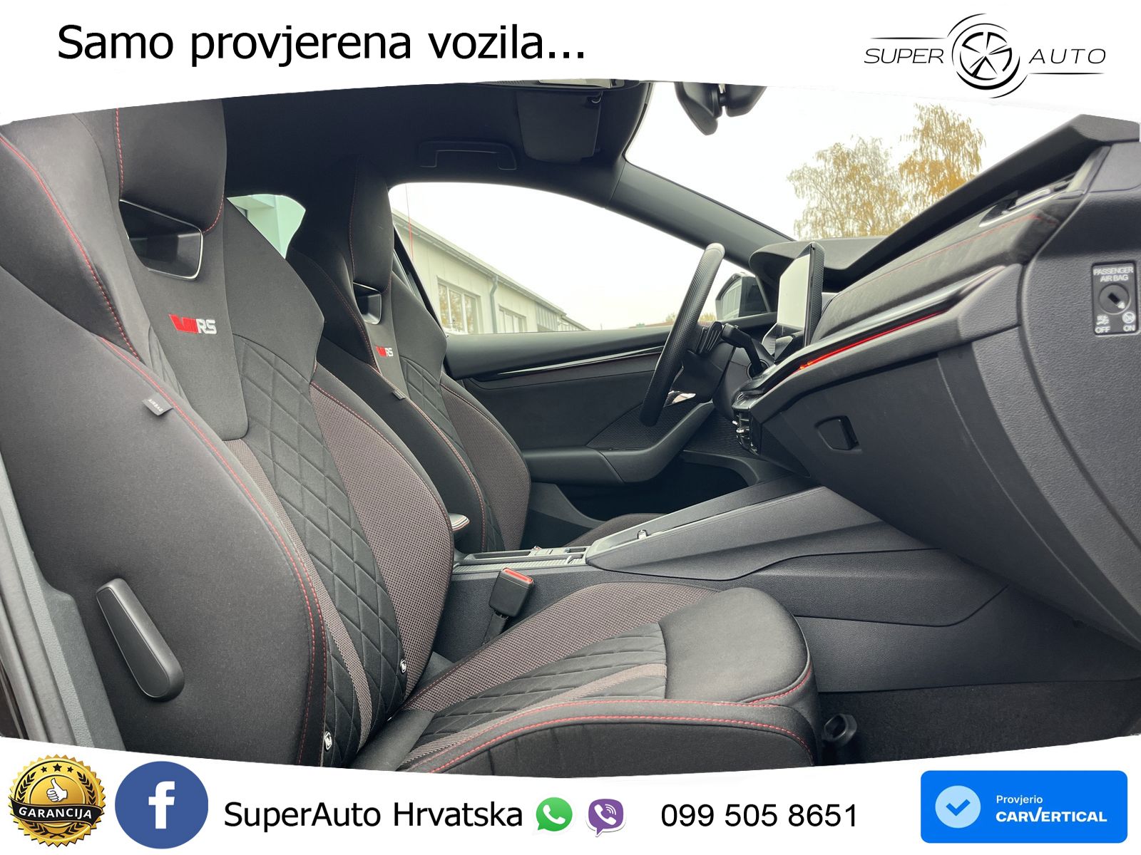 Škoda Octavia Combi RS 2.0 TDI (200 KS) DSG LED+GR SJED+ACC