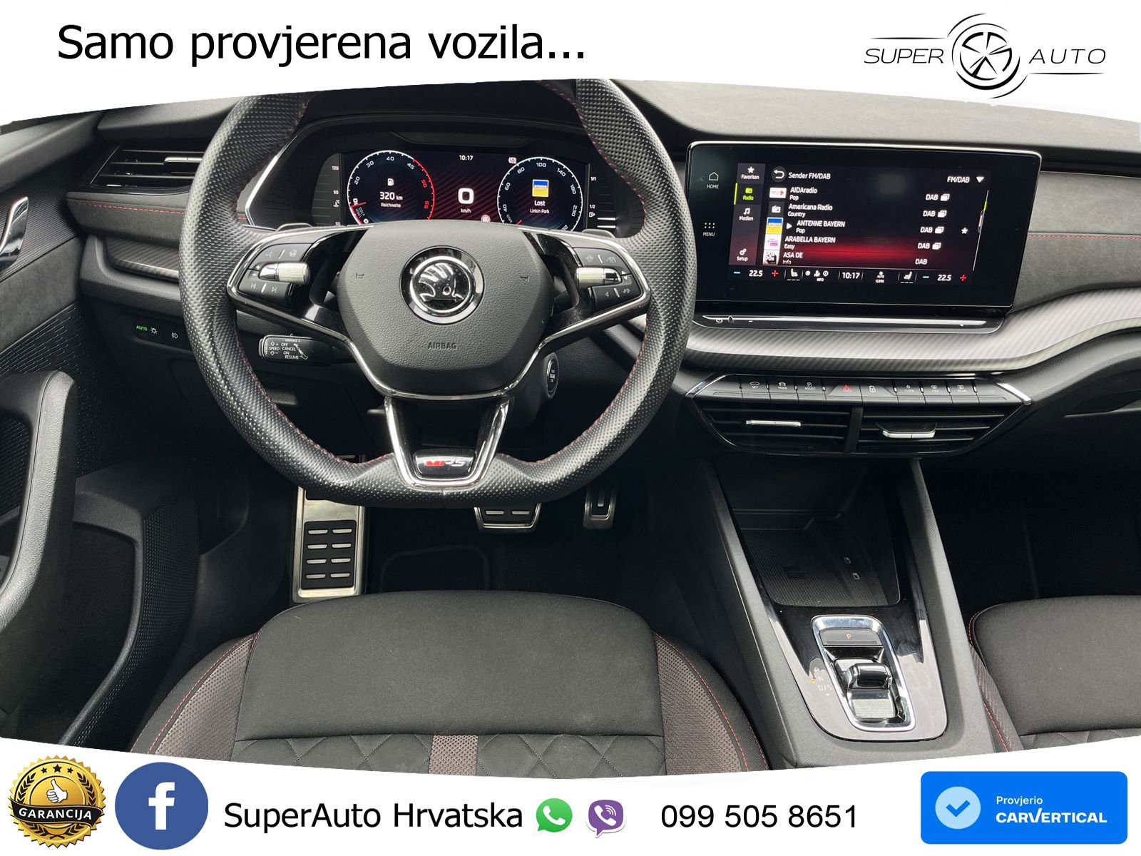 Škoda Octavia Combi RS 2.0 TDI (200 KS) DSG LED+GR SJED+ACC