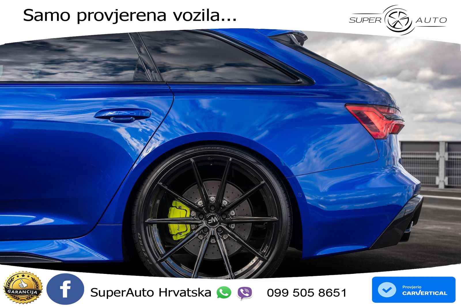 Audi RS6 Avant 4.0 TFSI V8 (600 KS) quattro Tiptronic advanced MATRIX+GR SJED+KAM
