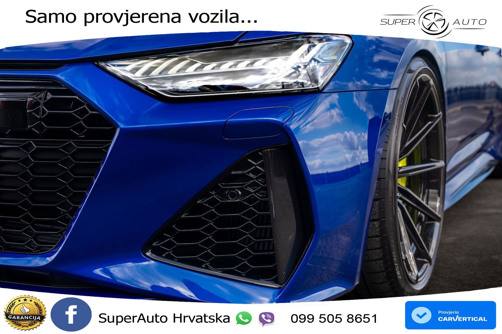 Audi RS6 Avant 4.0 TFSI V8 (600 KS) quattro Tiptronic advanced MATRIX+GR SJED+KAM