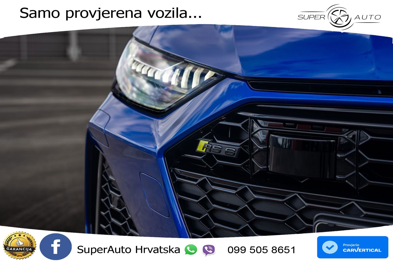 Audi RS6 Avant 4.0 TFSI V8 (600 KS) quattro Tiptronic advanced MATRIX+GR SJED+KAM