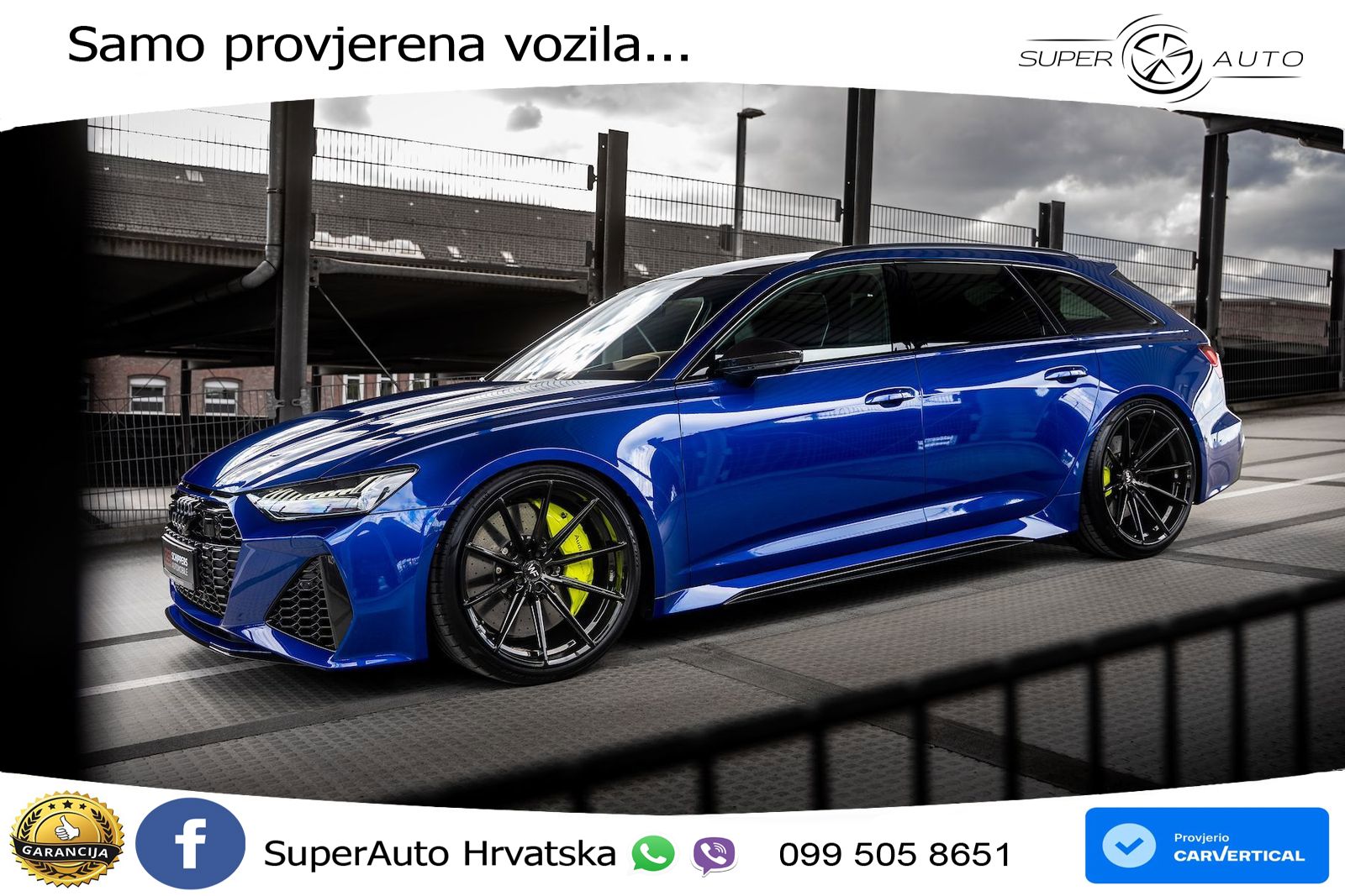 Audi RS6 Avant 4.0 TFSI V8 (600 KS) quattro Tiptronic advanced MATRIX+GR SJED+KAM
