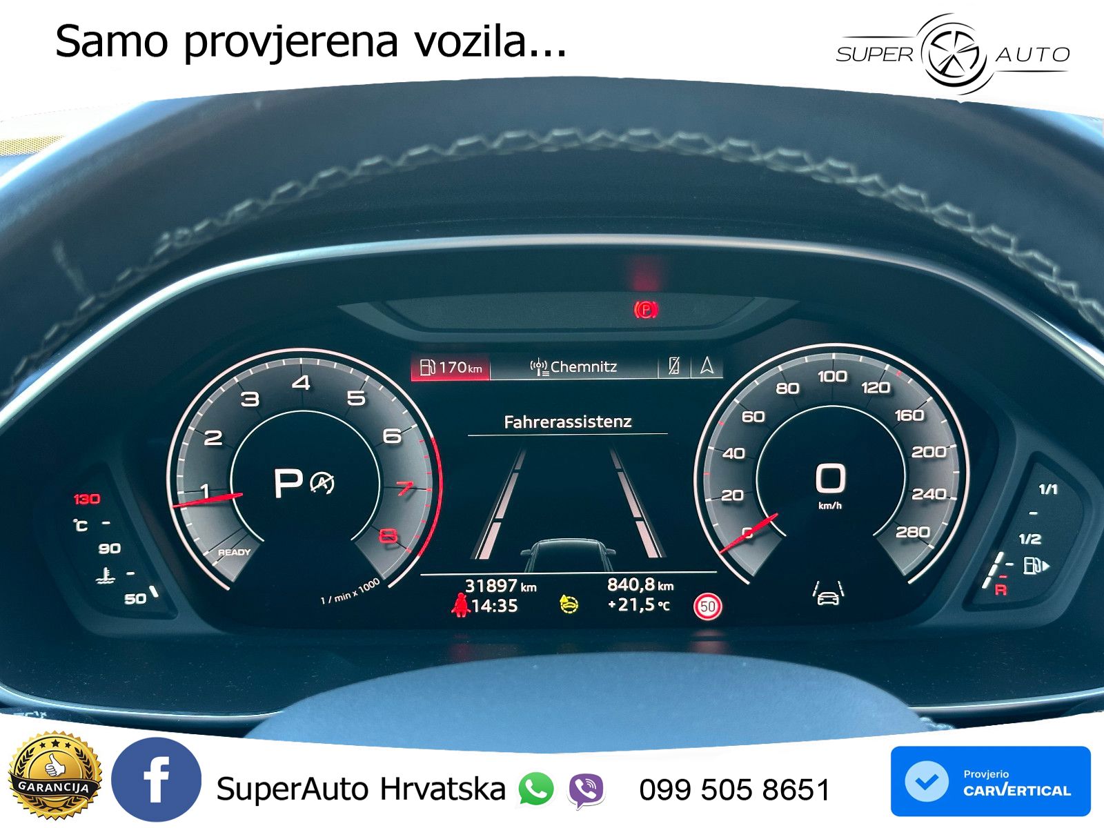 Audi Q3 40 TFSI (190 KS) quattro S tronic S line LED+GR SJED+ACC