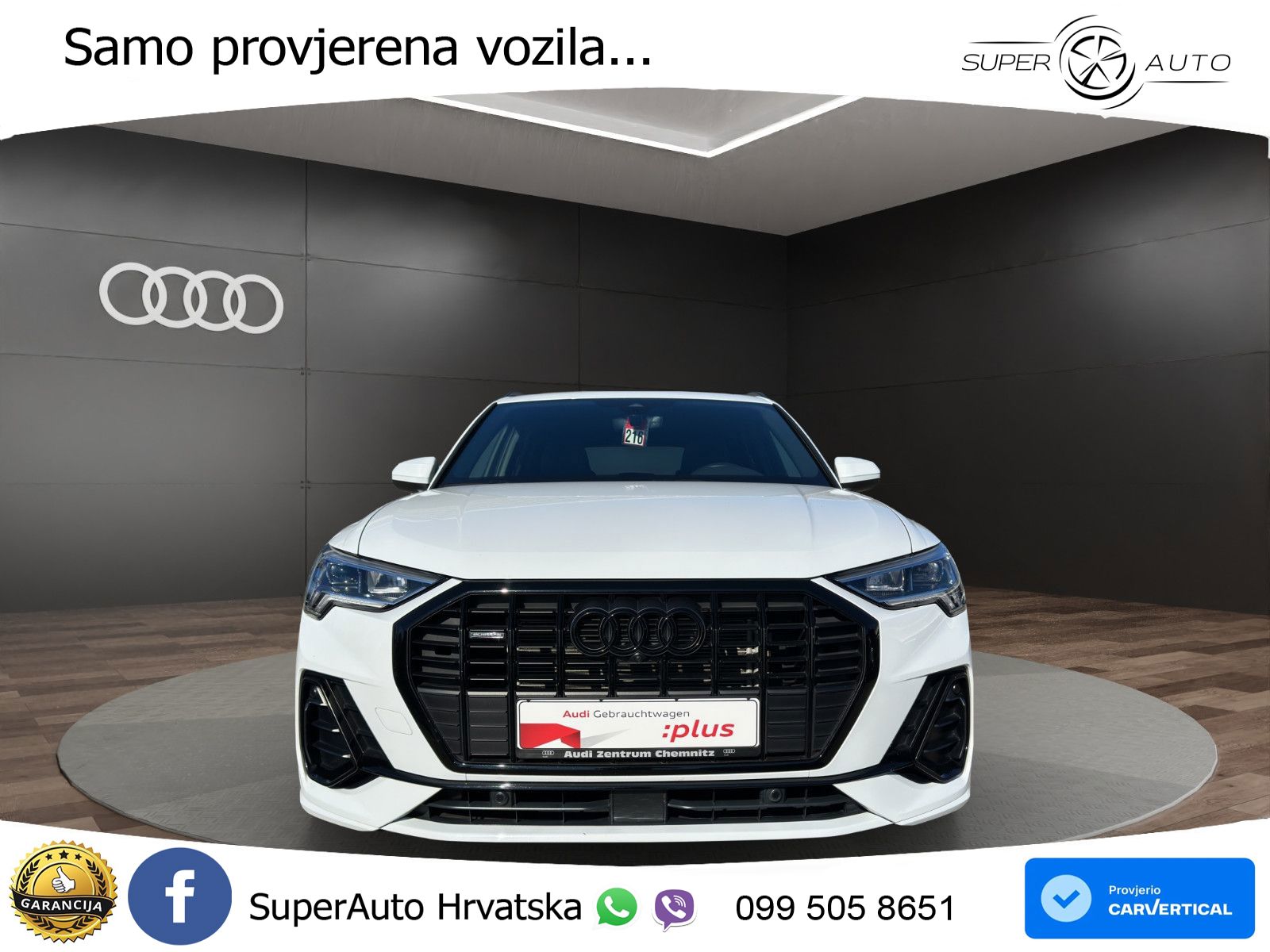 Audi Q3 40 TFSI (190 KS) quattro S tronic S line LED+GR SJED+ACC