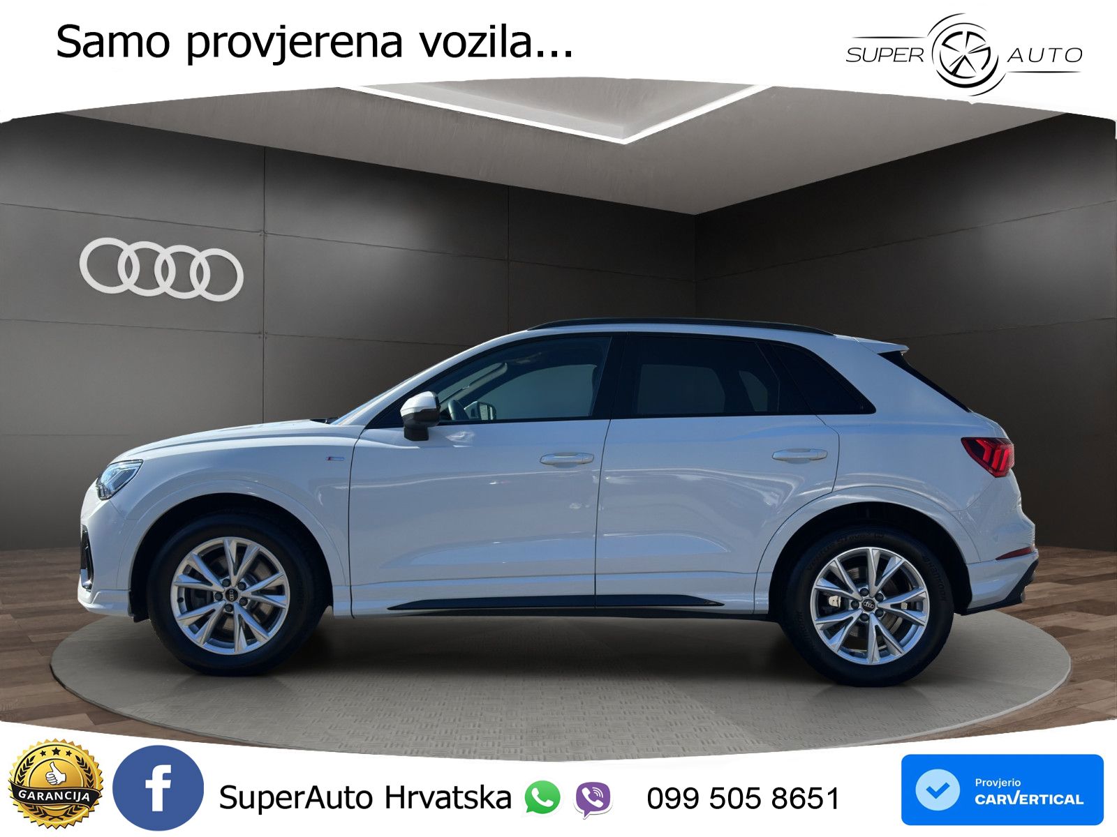Audi Q3 40 TFSI (190 KS) quattro S tronic S line LED+GR SJED+ACC