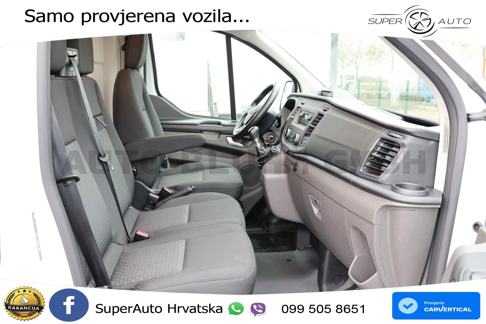 Ford Transit 320-EB Custom Kasten L2H1 Klima 3-Sitze 131 KS