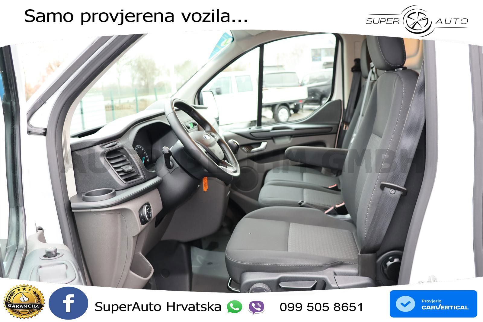 Ford Transit 320-EB Custom Kasten L2H1 Klima 3-Sitze 131 KS