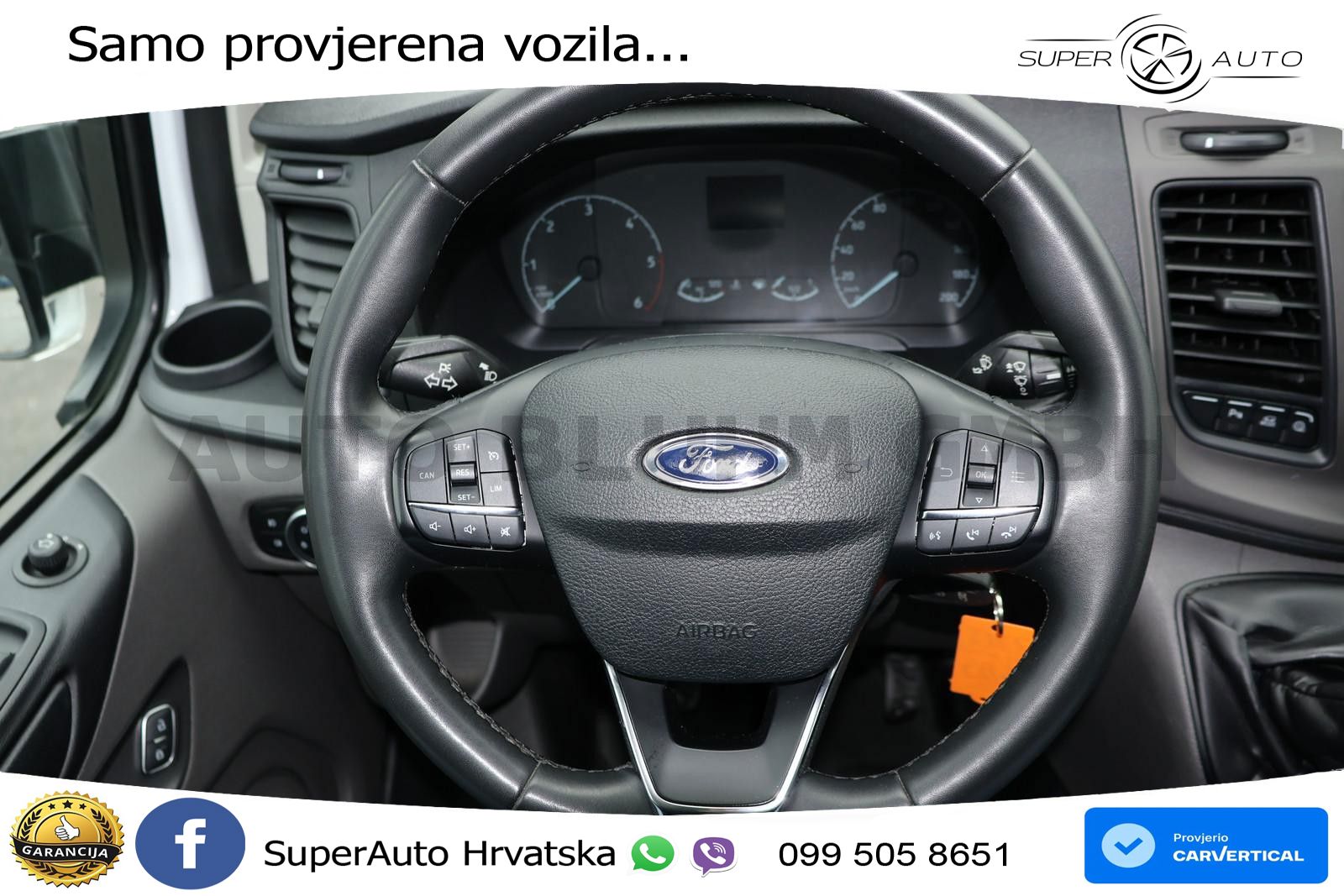 Ford Transit 320-EB Custom Kasten L2H1 Klima 3-Sitze 131 KS