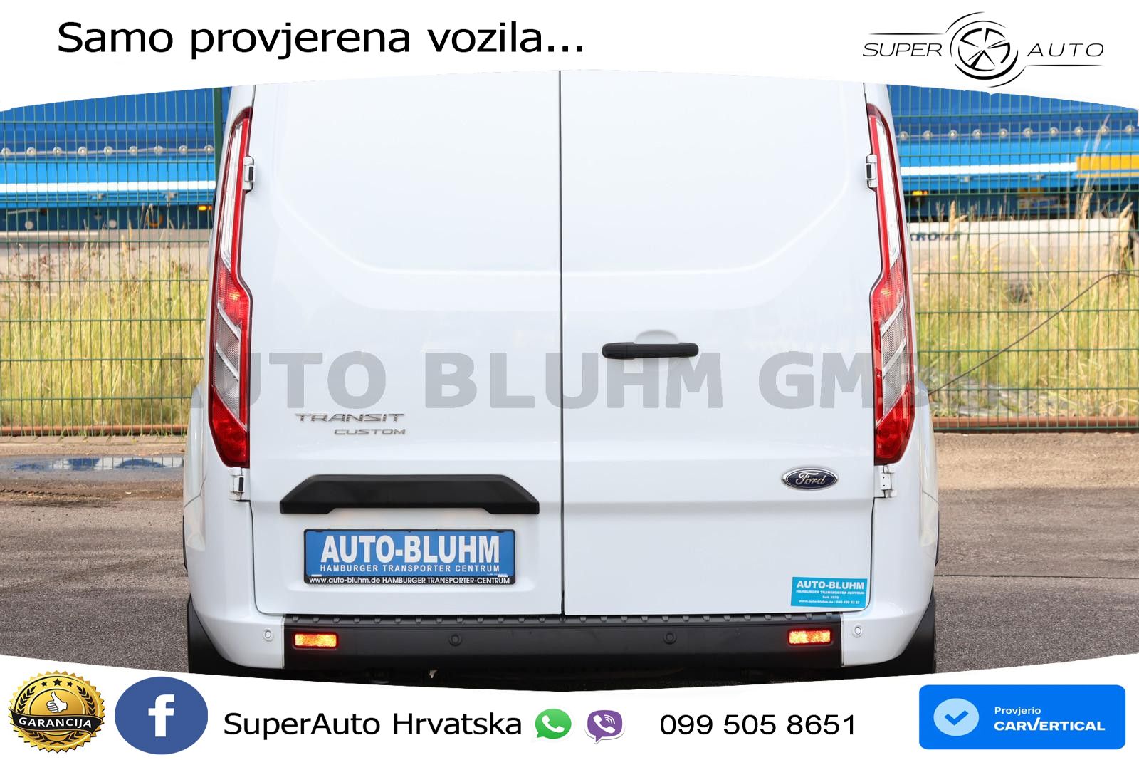 Ford Transit 320-EB Custom Kasten L2H1 Klima 3-Sitze 131 KS