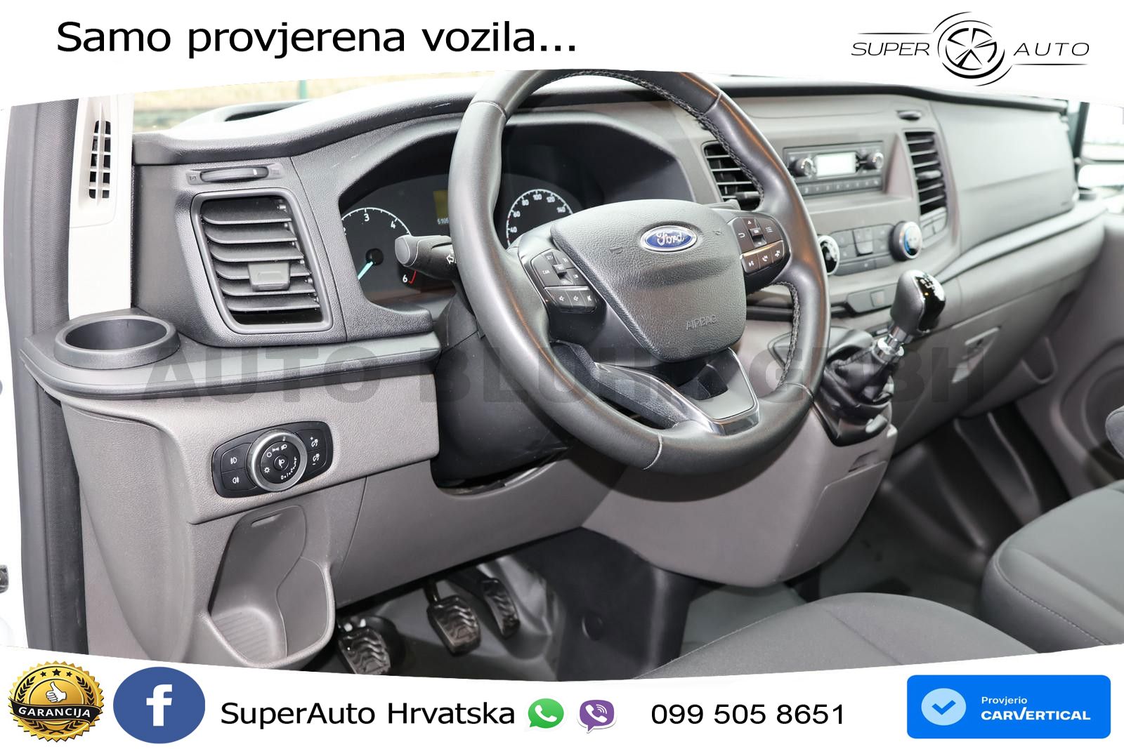 Ford Transit 320-EB Custom Kasten L2H1 Klima 3-Sitze 131 KS