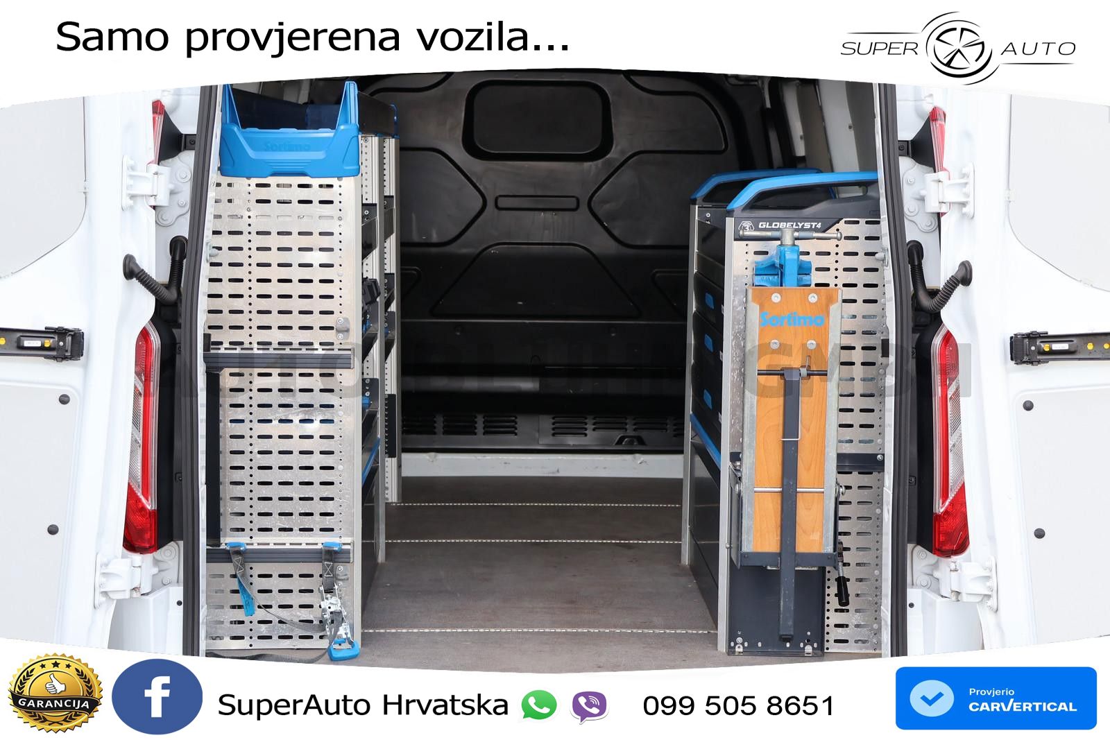 Ford Transit 320-EB Custom Kasten L2H1 Klima 3-Sitze 131 KS