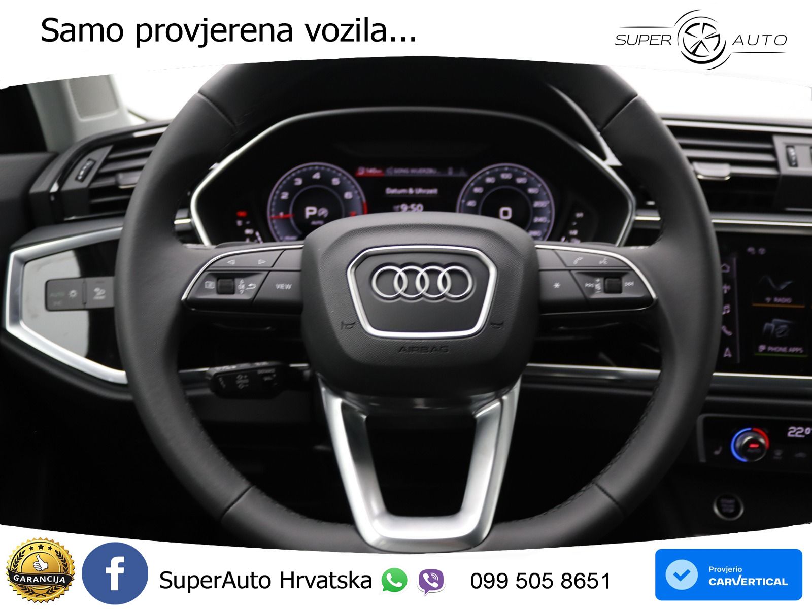 Audi Q3 35 TFSI (150 KS) S tronic advanced LED+GR SJED+ACC