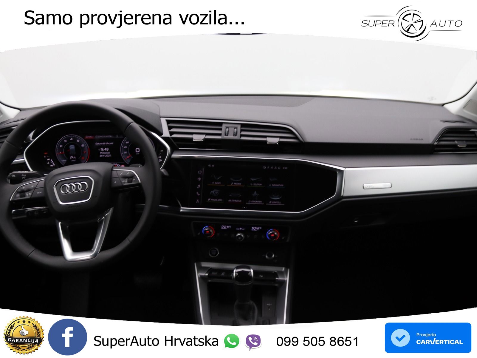 Audi Q3 35 TFSI (150 KS) S tronic advanced LED+GR SJED+ACC