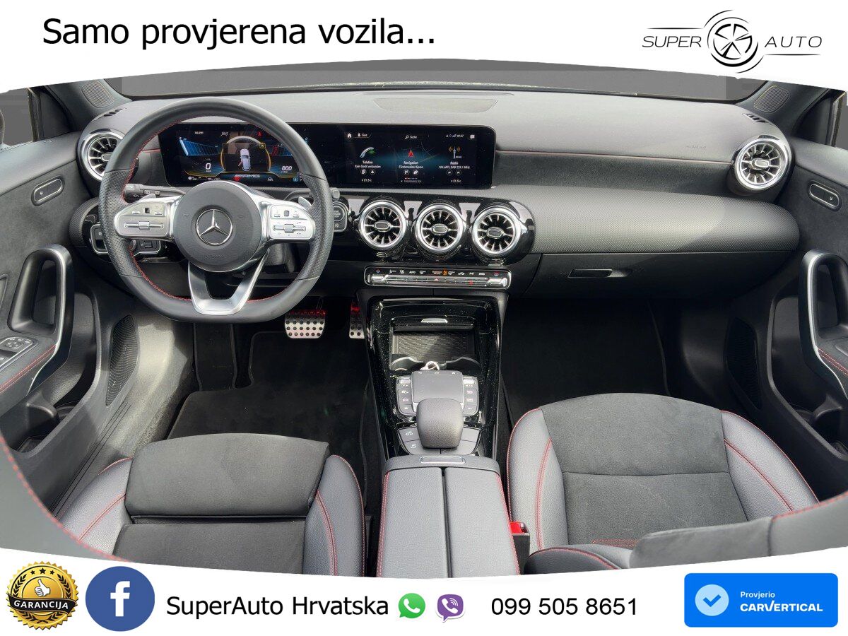 Mercedes-Benz AMG A 35 4MATIC AMG SPEEDSHIFT DCT LED+GR SJED+ACC