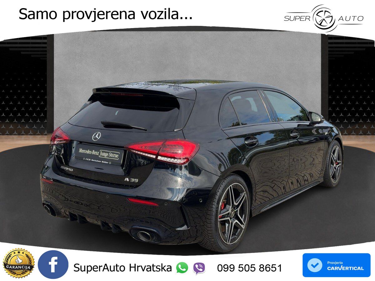 Mercedes-Benz AMG A 35 4MATIC AMG SPEEDSHIFT DCT LED+GR SJED+ACC