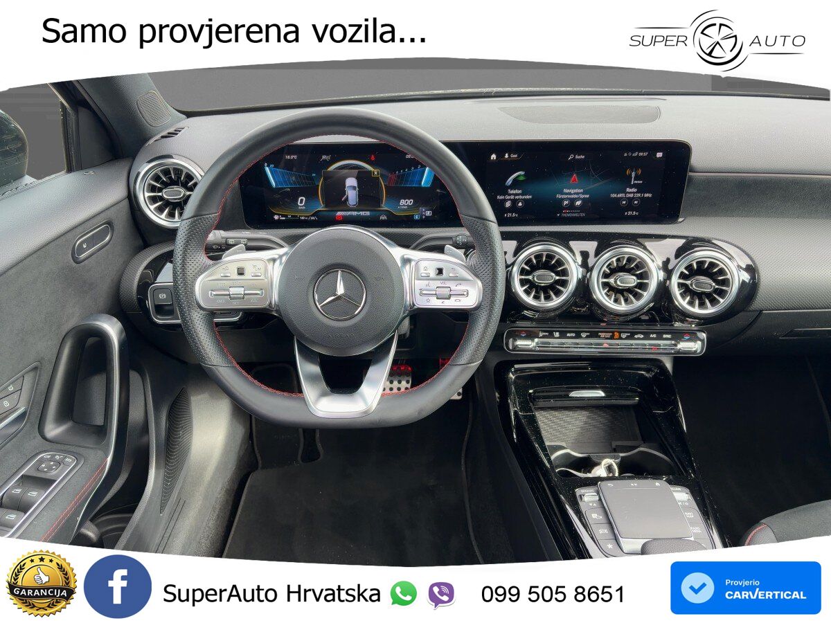Mercedes-Benz AMG A 35 4MATIC AMG SPEEDSHIFT DCT LED+GR SJED+ACC