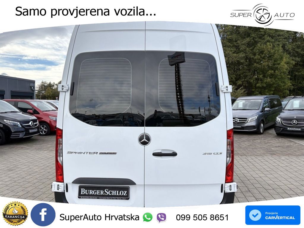 Mercedes-Benz Sprinter 315 CDI Tourer MAXI 8-Sitze Klima NAVI 150 KS