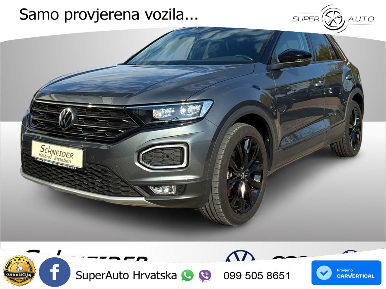 Volkswagen T-Roc 2.0 TSI (190 KS) 4M DSG LED+GR SJED+ACC
