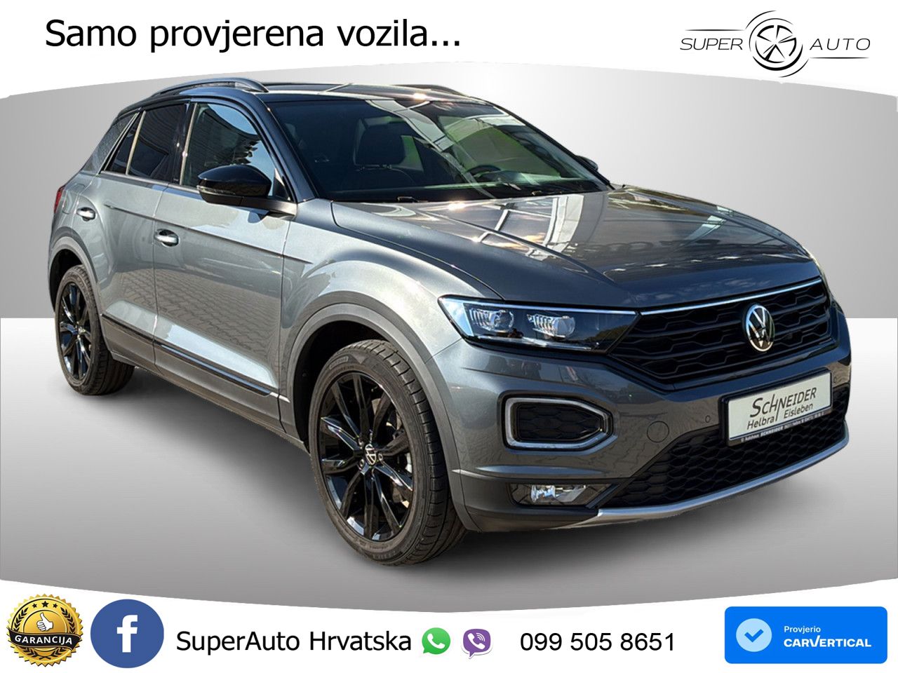 Volkswagen T-Roc 2.0 TSI (190 KS) 4M DSG LED+GR SJED+ACC