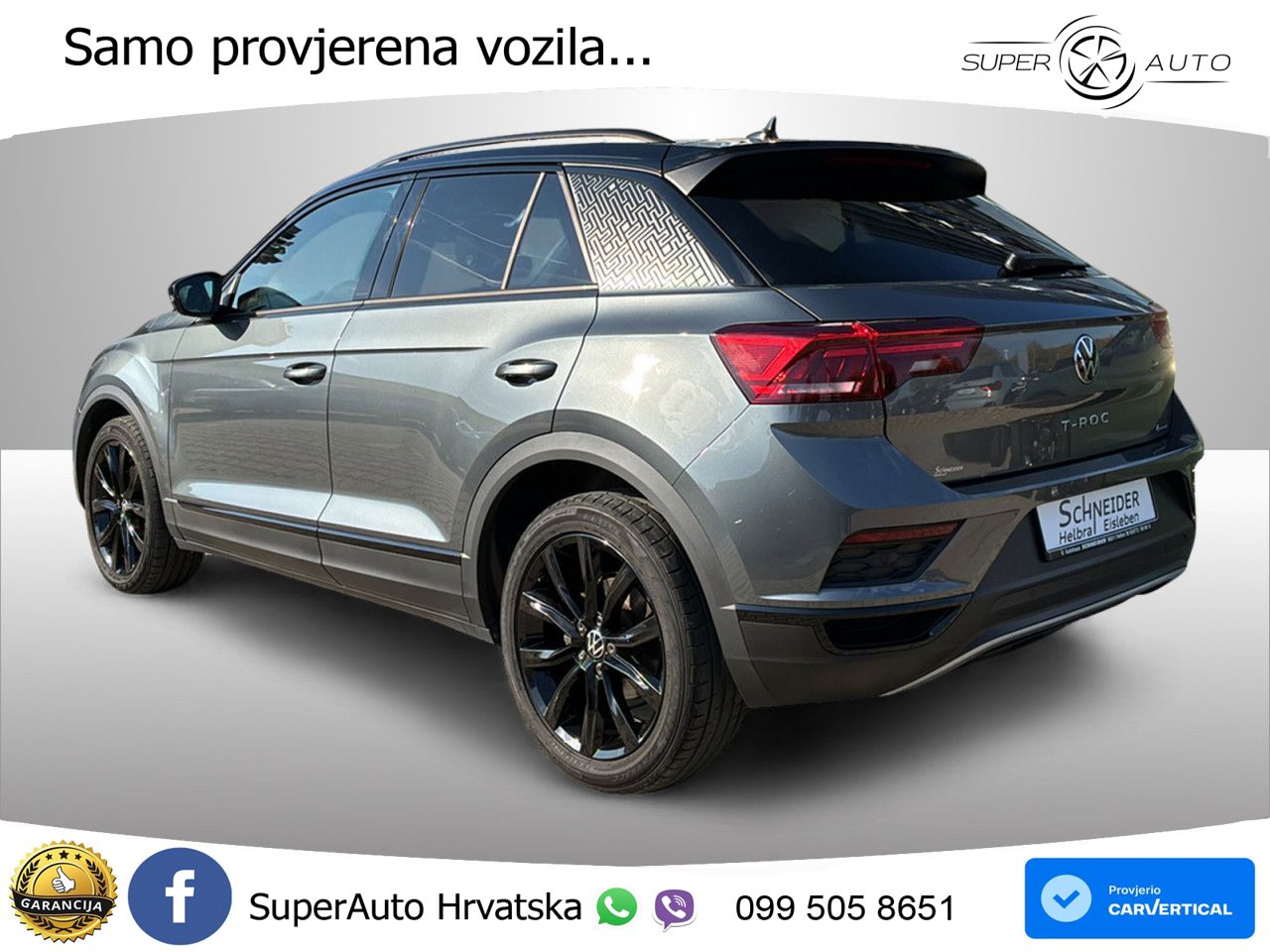 Volkswagen T-Roc 2.0 TSI (190 KS) 4M DSG LED+GR SJED+ACC