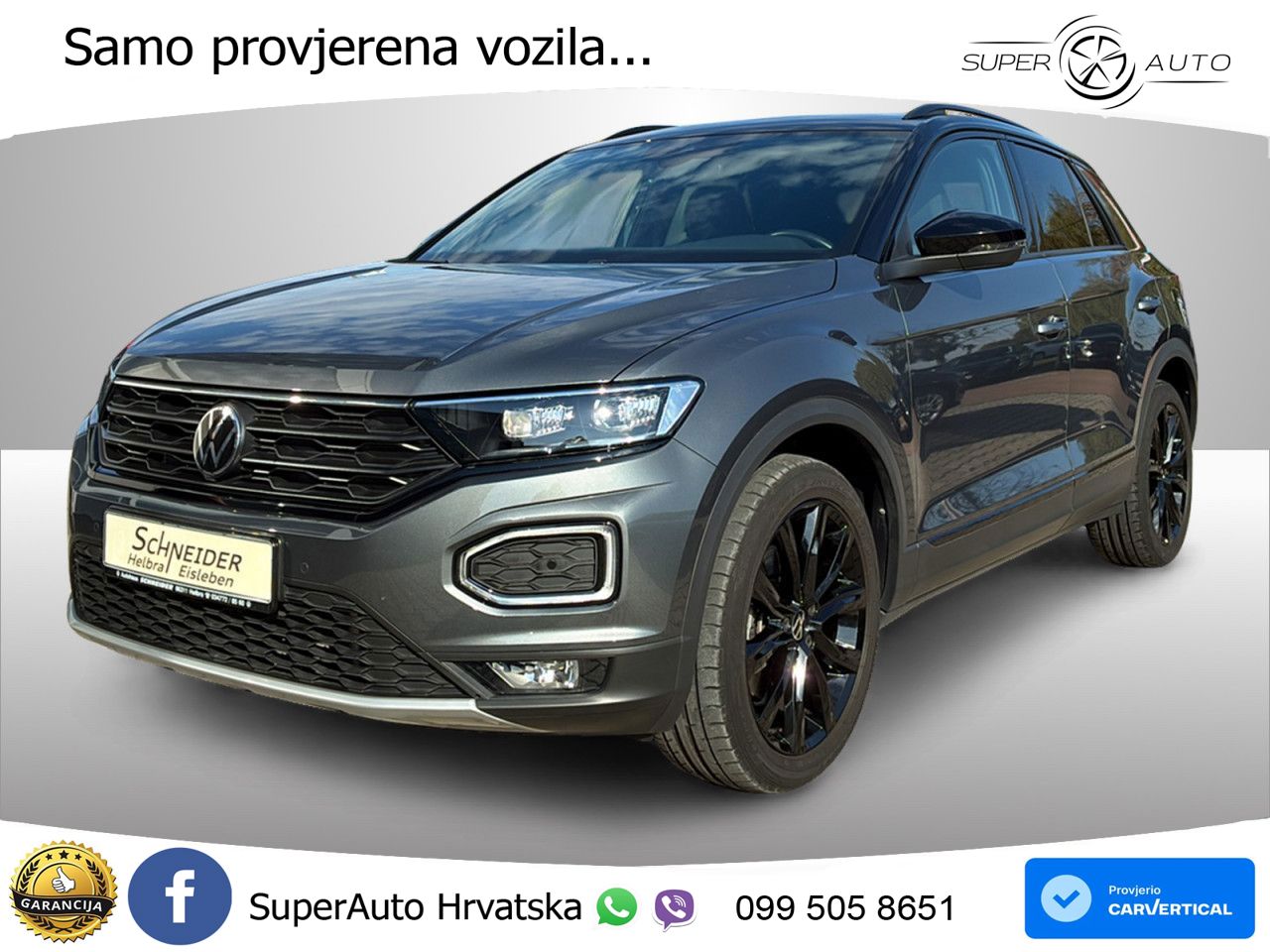Volkswagen T-Roc 2.0 TSI (190 KS) 4M DSG LED+GR SJED+ACC