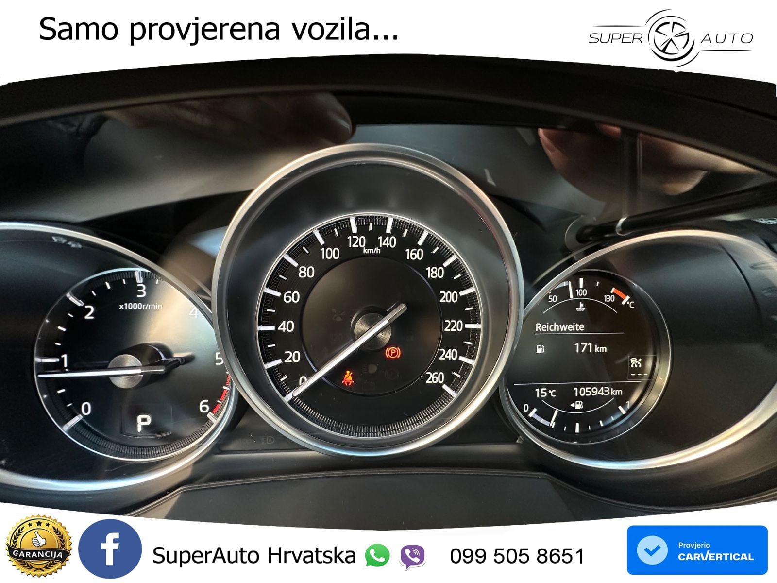 Mazda 6 Sport Combi 2.2 SKYACTIV-D (150 KS) SKYACTIV-Drive LED+GR SJED+ACC