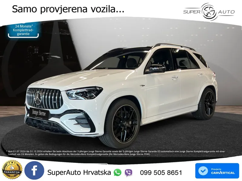 Mercedes AMG GLE 53 (544 KS) Hybrid 4MATIC+ 9G-TRONIC LED+GR SJED+ACC