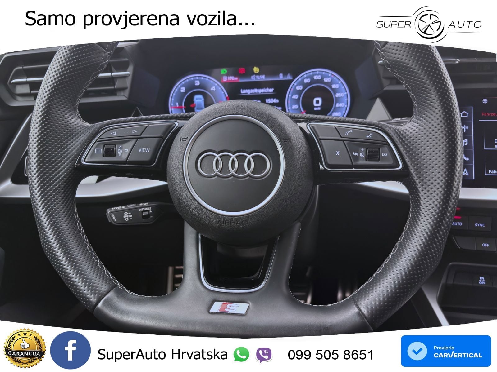 Audi A3 Limuzina 35 TDI (150 KS) S tronic S line LED+ACC