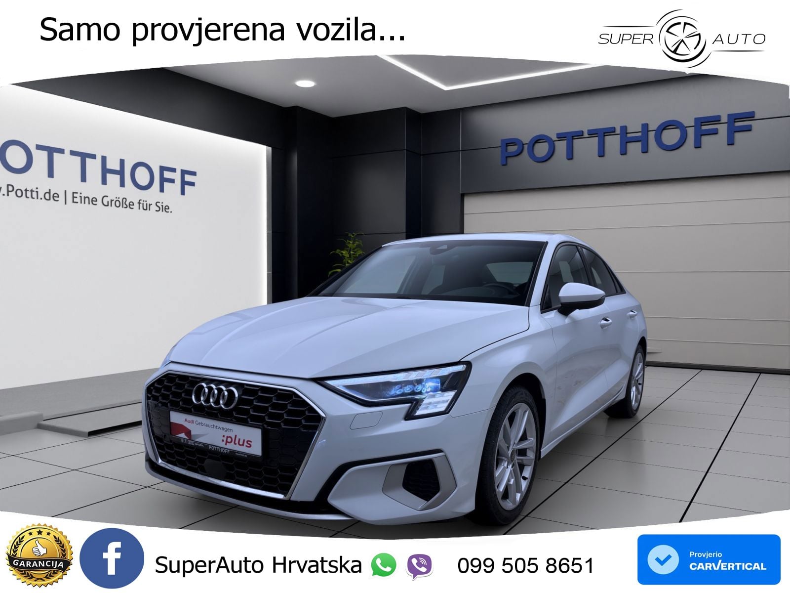 Audi A3 Limuzina 35 TDI (150 KS) S tronic S line LED+ACC