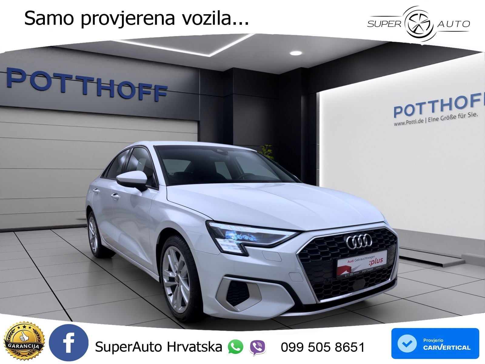 Audi A3 Limuzina 35 TDI (150 KS) S tronic S line LED+ACC