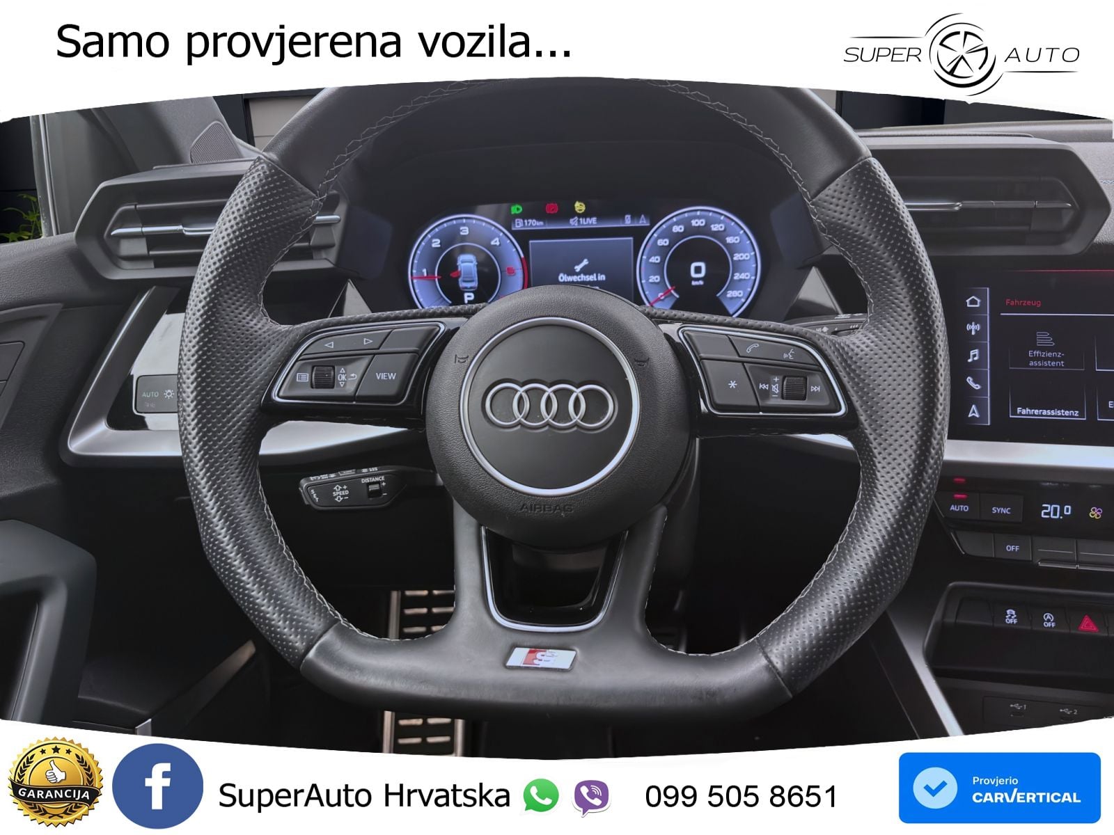 Audi A3 Limuzina 35 TDI (150 KS) S tronic S line LED+ACC