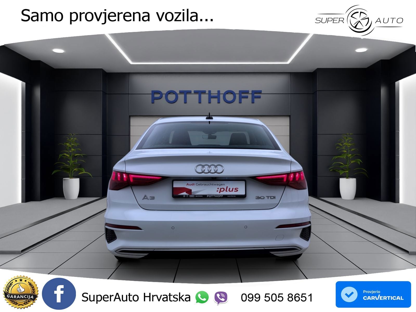 Audi A3 Limuzina 35 TDI (150 KS) S tronic S line LED+ACC