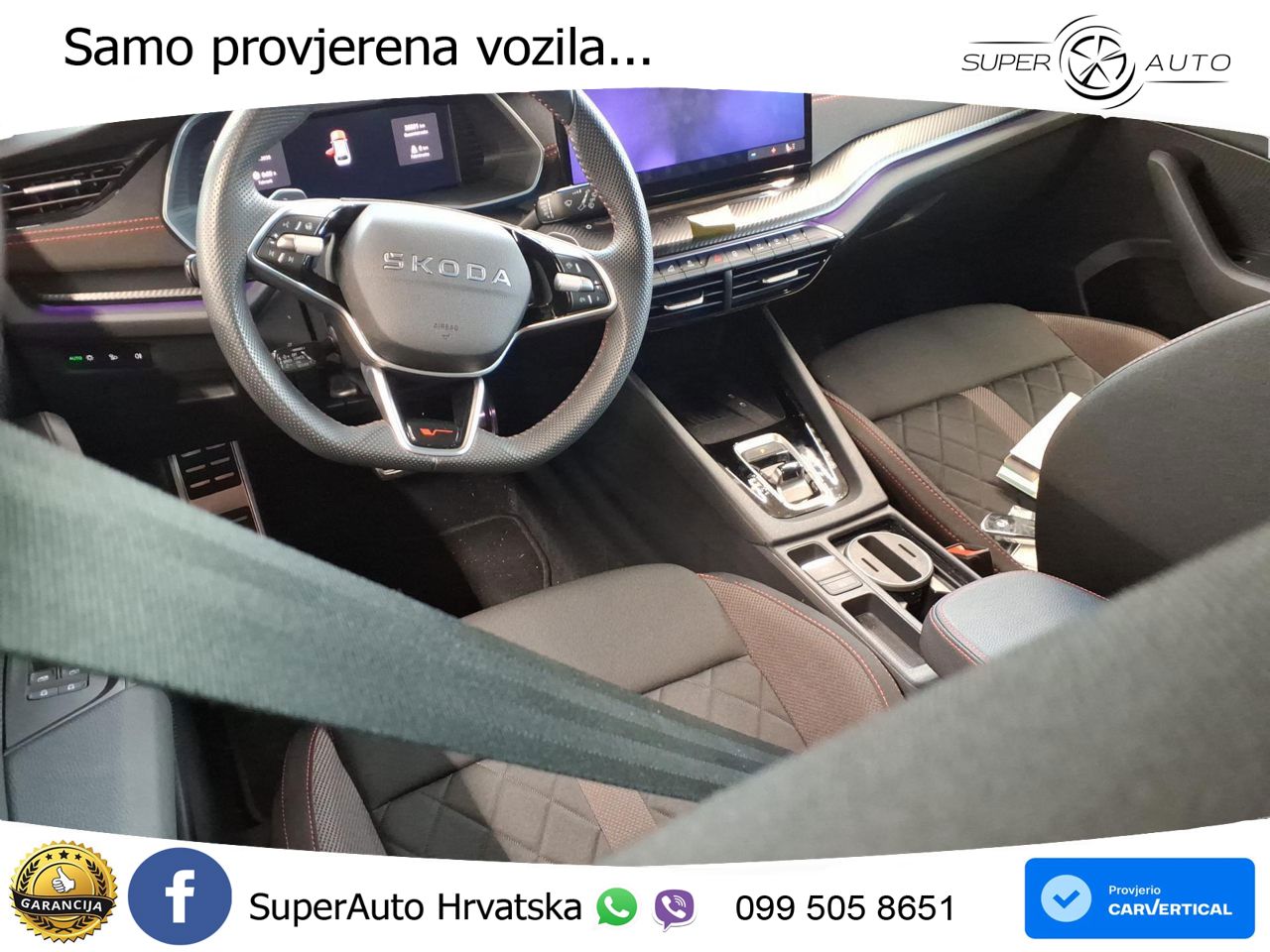 Škoda Octavia Combi RS 2.0 TSI (265 KS) DSG LED+GR SJED+ACC