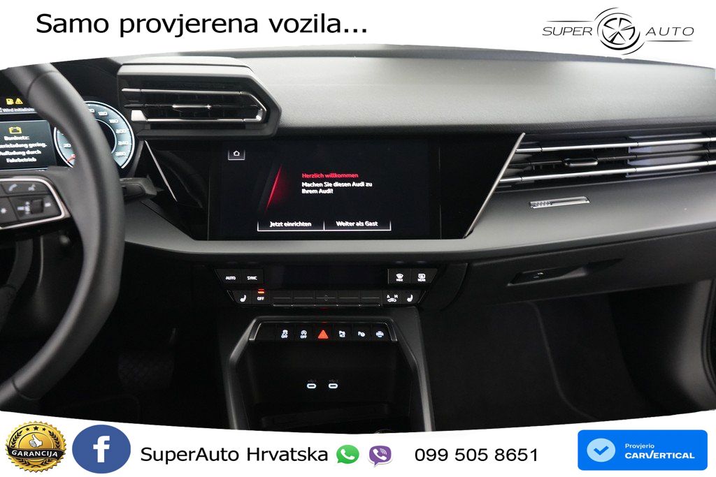 Audi A3 Limuzina 35 TFSI (150 KS) S tronic advanced LED+GR SJED+ACC