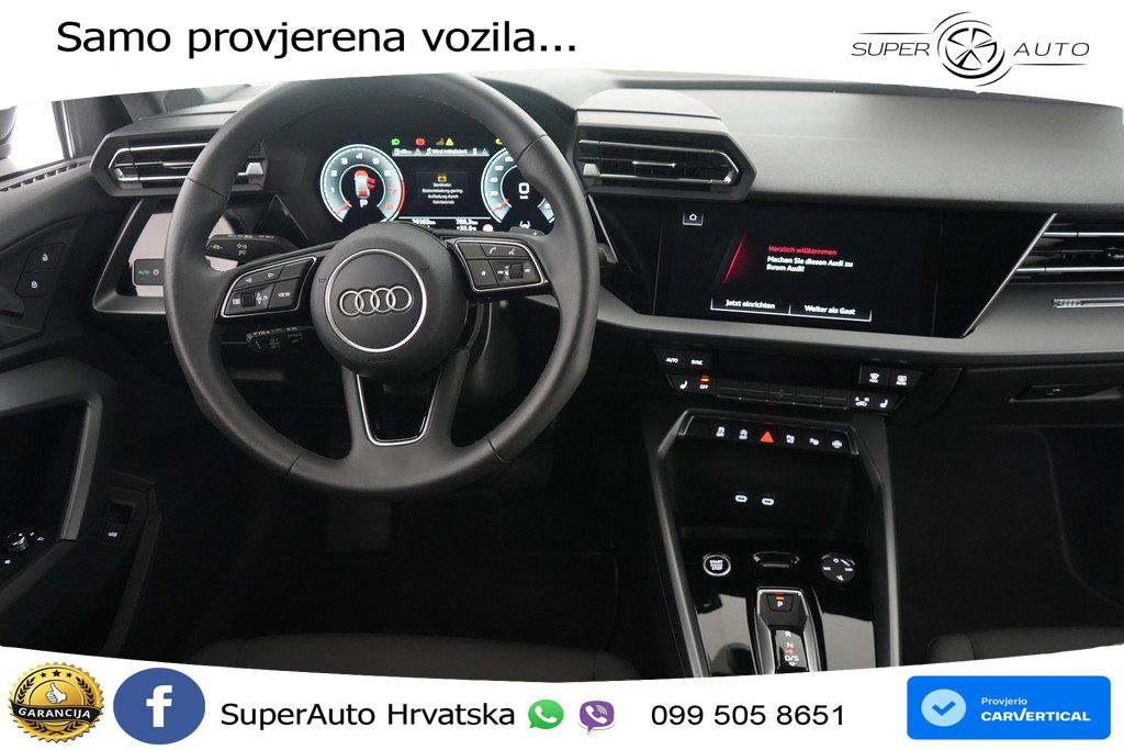 Audi A3 Limuzina 35 TFSI (150 KS) S tronic advanced LED+GR SJED+ACC