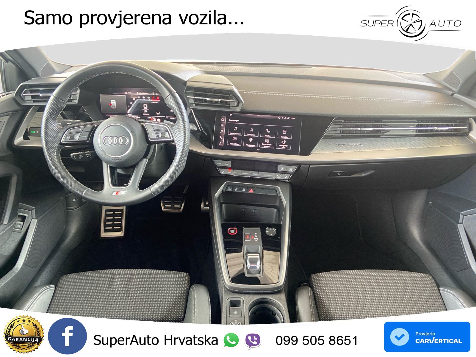 Audi S3 2.0 TFSI (310 KS) quattro S tronic MATRIX+GR SJED+KAM