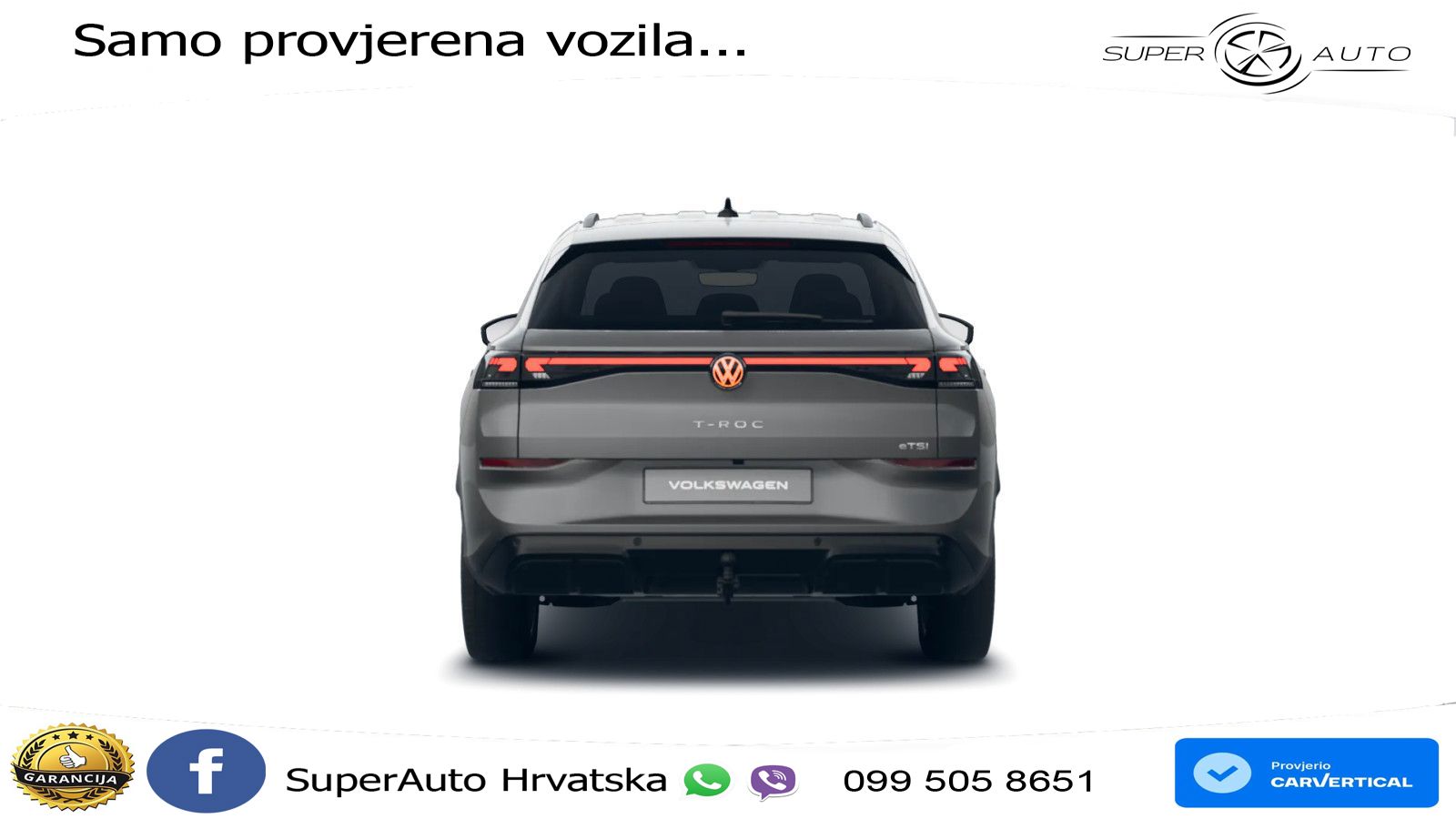 Volkswagen T-Roc II 1.5 eTSI (150 KS)  DSG LED+GR SJED+ACC