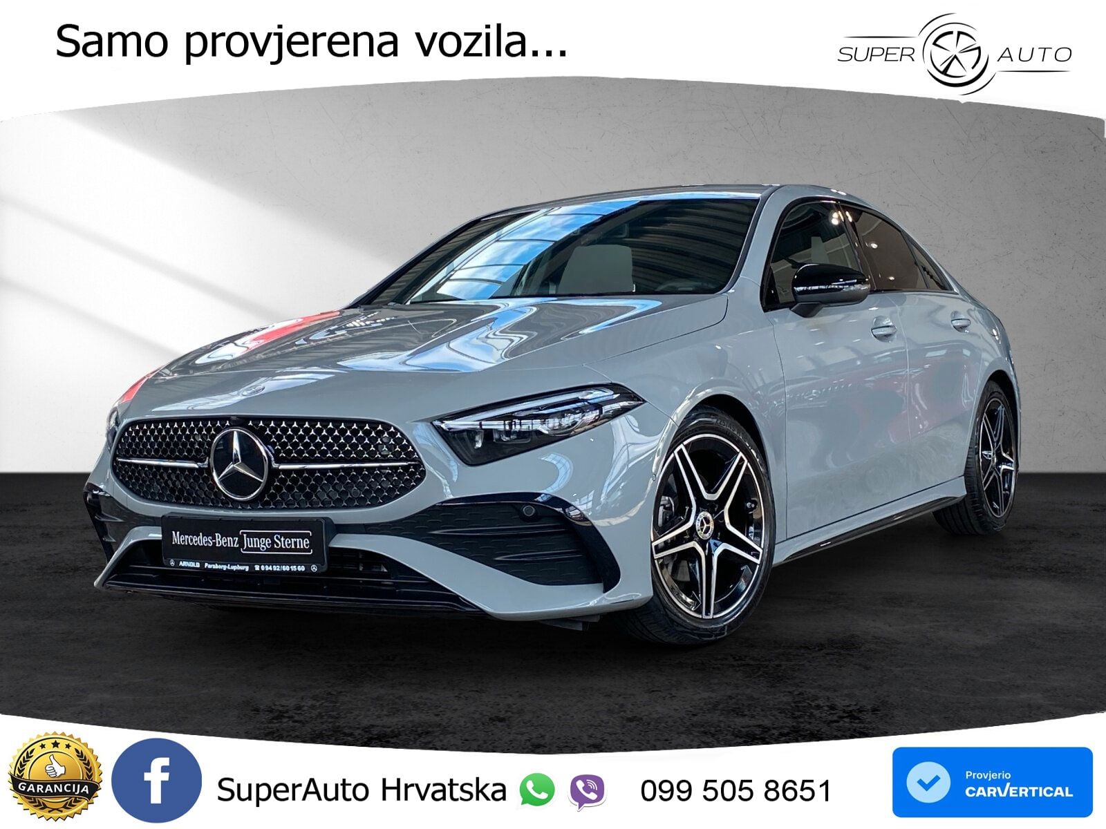 Mercedes-Benz A 200 7G-DCT AMG LED+GR SJED+ACC