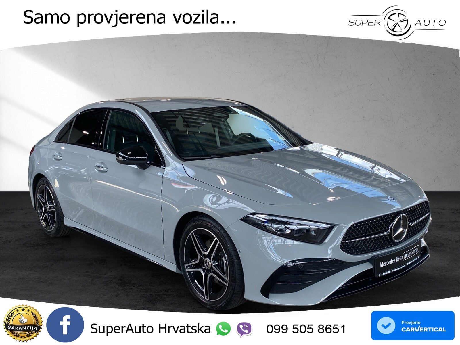 Mercedes-Benz A 200 7G-DCT AMG LED+GR SJED+ACC