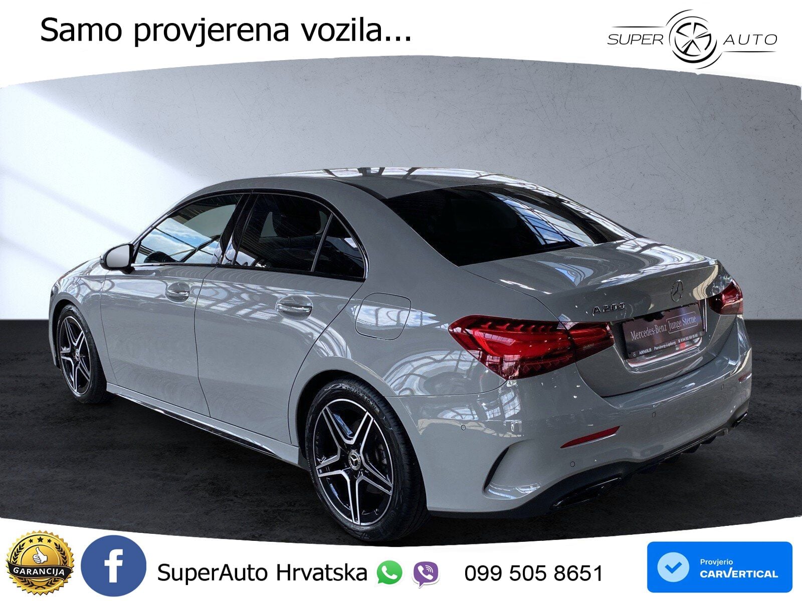 Mercedes-Benz A 200 7G-DCT AMG LED+GR SJED+ACC