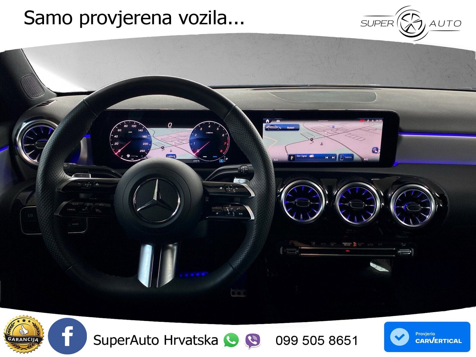 Mercedes-Benz A 200 7G-DCT AMG LED+GR SJED+ACC