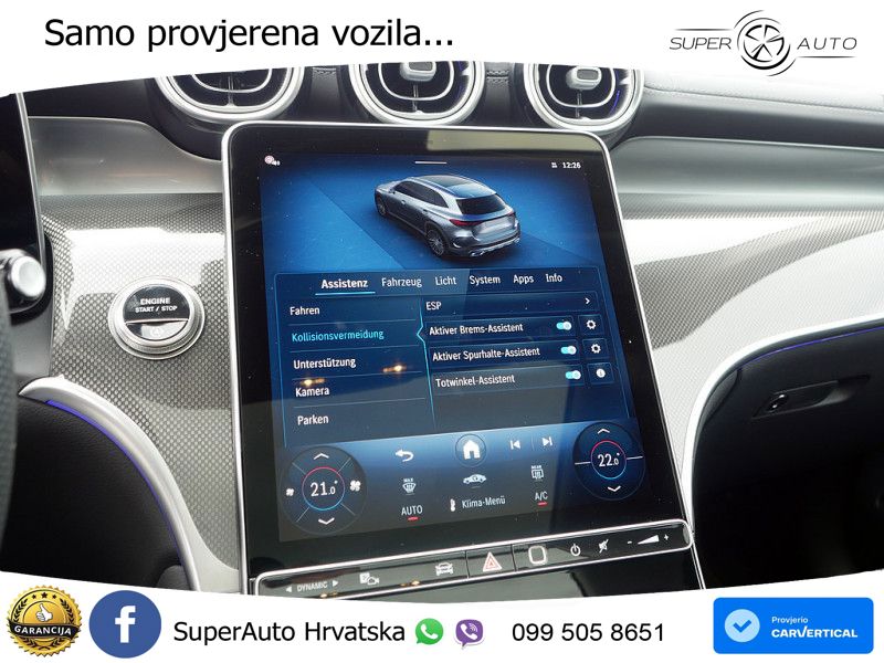 Mercedes GLC 220d (197 KS) 4MATIC 9G-TRONIC AMG ACC+GR SJED+360+PANO
