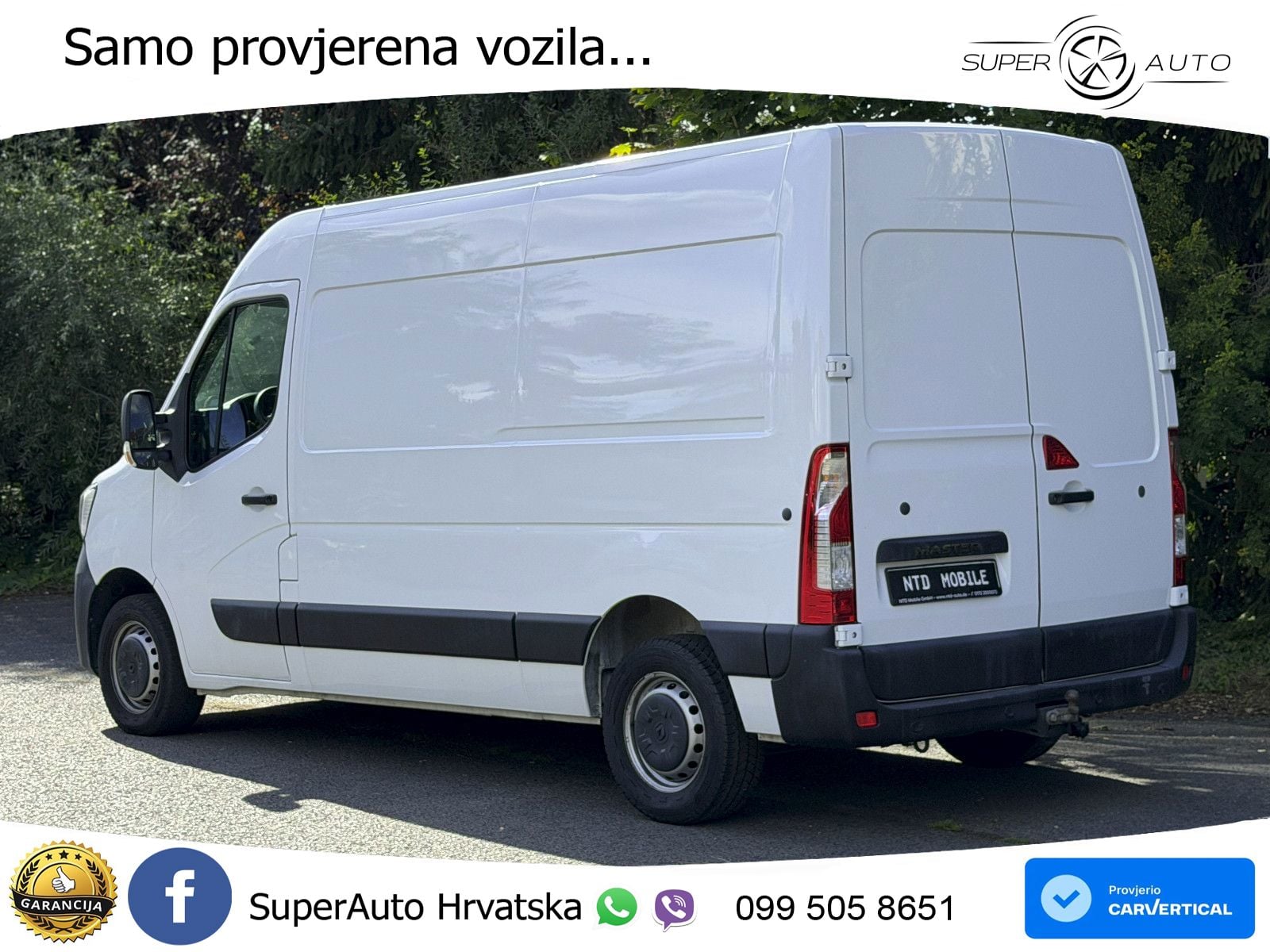 Renault Master III Kasten L2H2 3,3t 2.3 dCi 136PS 1.HAND 136 KS