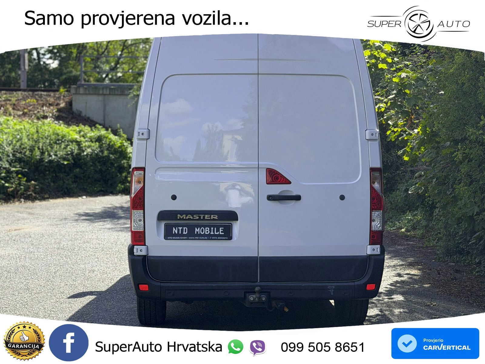 Renault Master III Kasten L2H2 3,3t 2.3 dCi 136PS 1.HAND 136 KS
