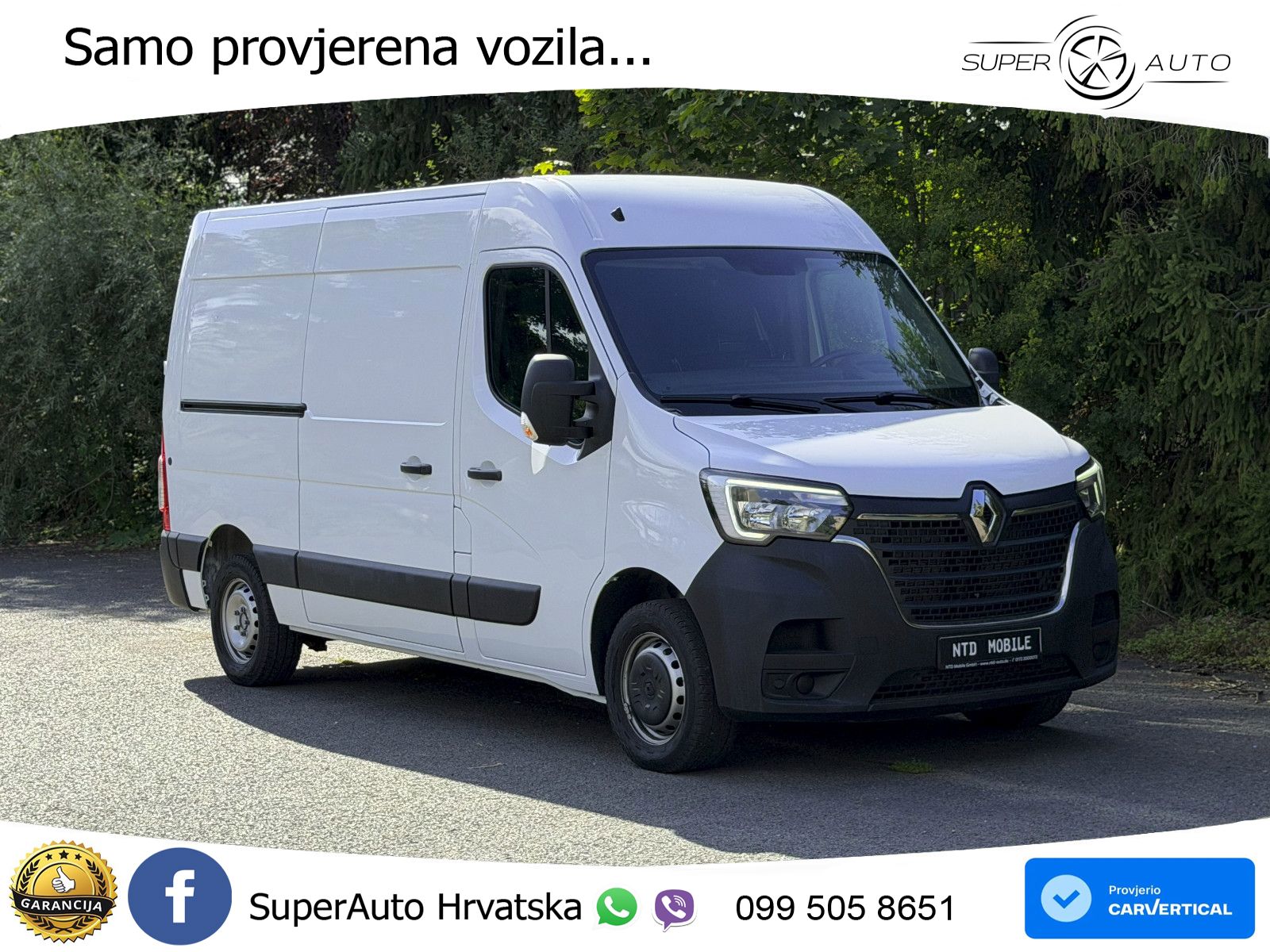 Renault Master III Kasten L2H2 3,3t 2.3 dCi 136PS 1.HAND 136 KS