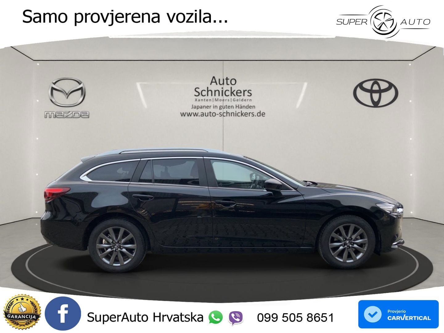 Mazda 6 Sport Combi 2.0 SKYACTIV-G (165 KS) SKYACTIV-Drive LED+GR SJED+ACC