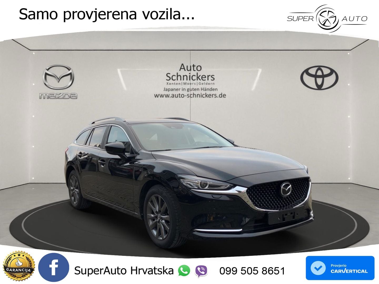 Mazda 6 Sport Combi 2.0 SKYACTIV-G (165 KS) SKYACTIV-Drive LED+GR SJED+ACC
